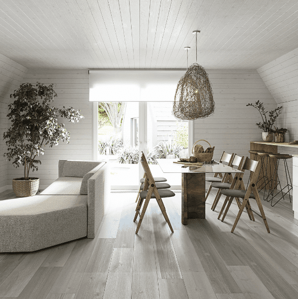 LIVING CON LUCE NATURALE